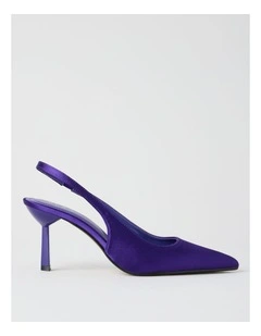 Breanna Heeled Shoes in Purple