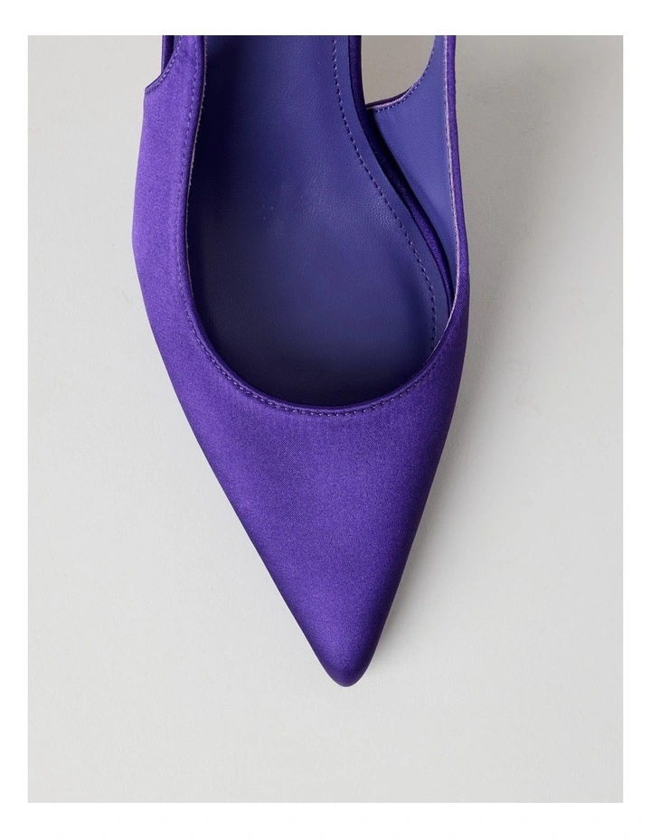 Breanna Heeled Shoes in Purple image 5