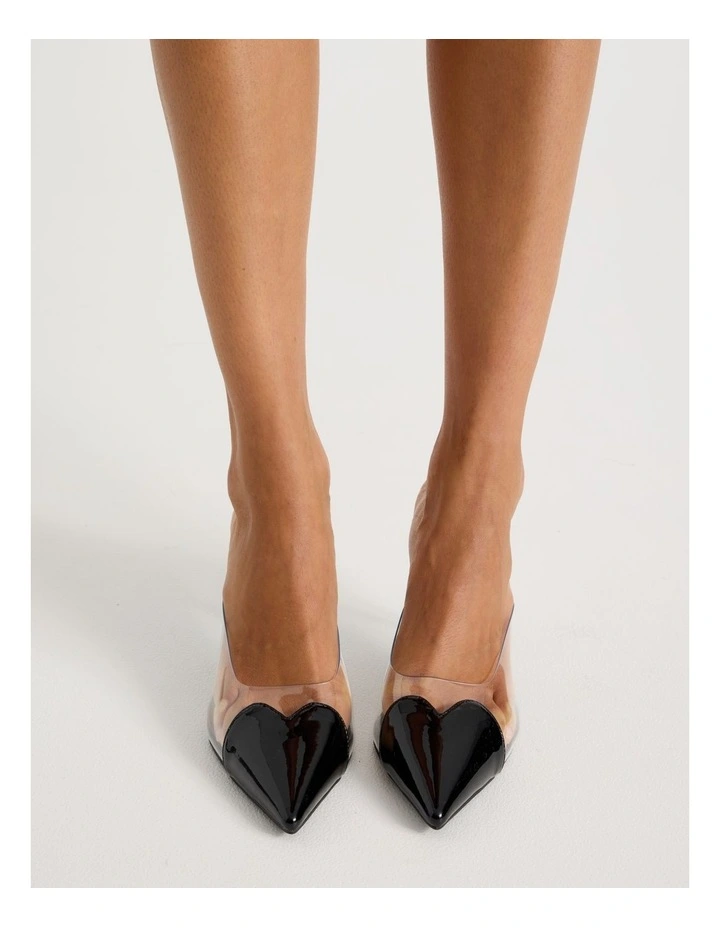 Jasmine Heeled Shoes in Black image 2