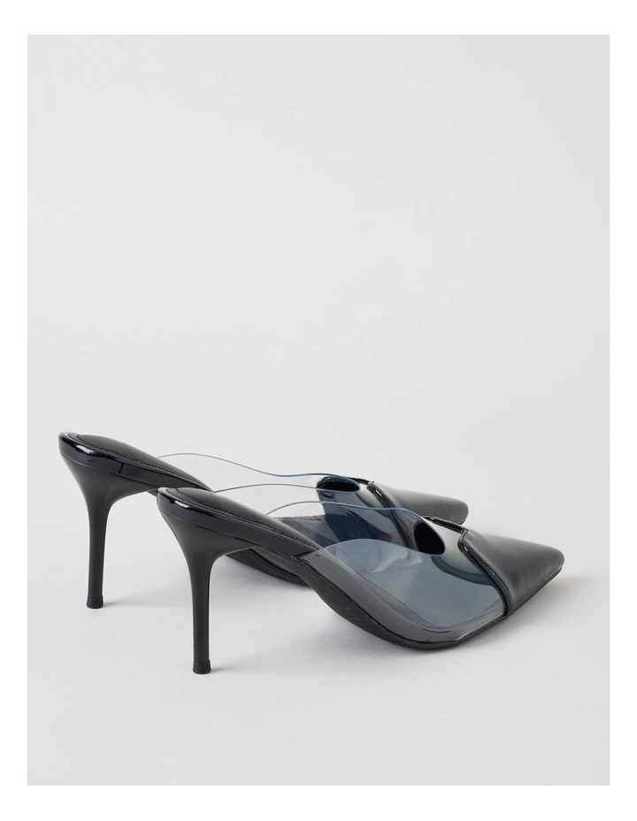 Jasmine Heeled Shoes in Black image 5