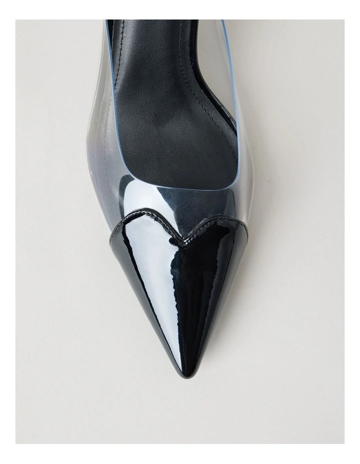 Jasmine Heeled Shoes in Black image 6