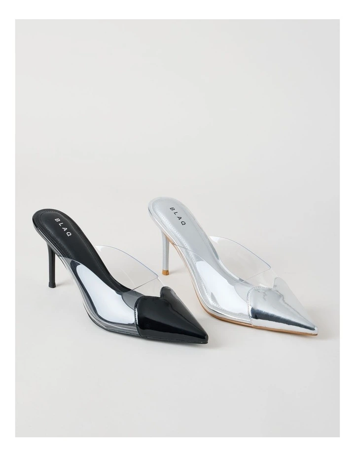 Jasmine Heeled Shoes in Black image 7