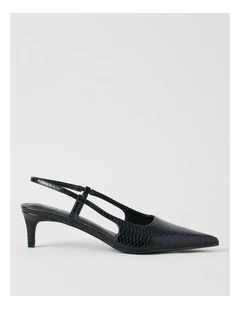 Martina Heeled Shoes in Black
