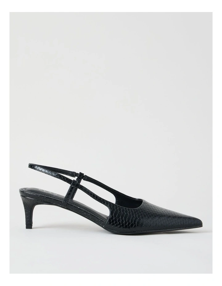 Martina Heeled Shoes in Black image 1