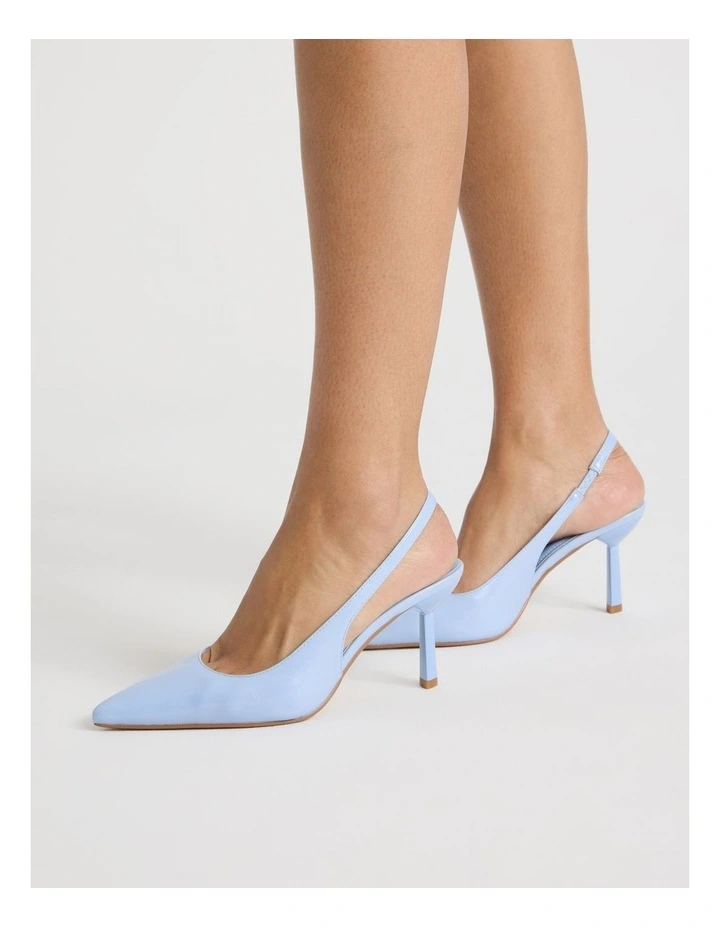 Breanna Heeled Shoes in Blue image 2