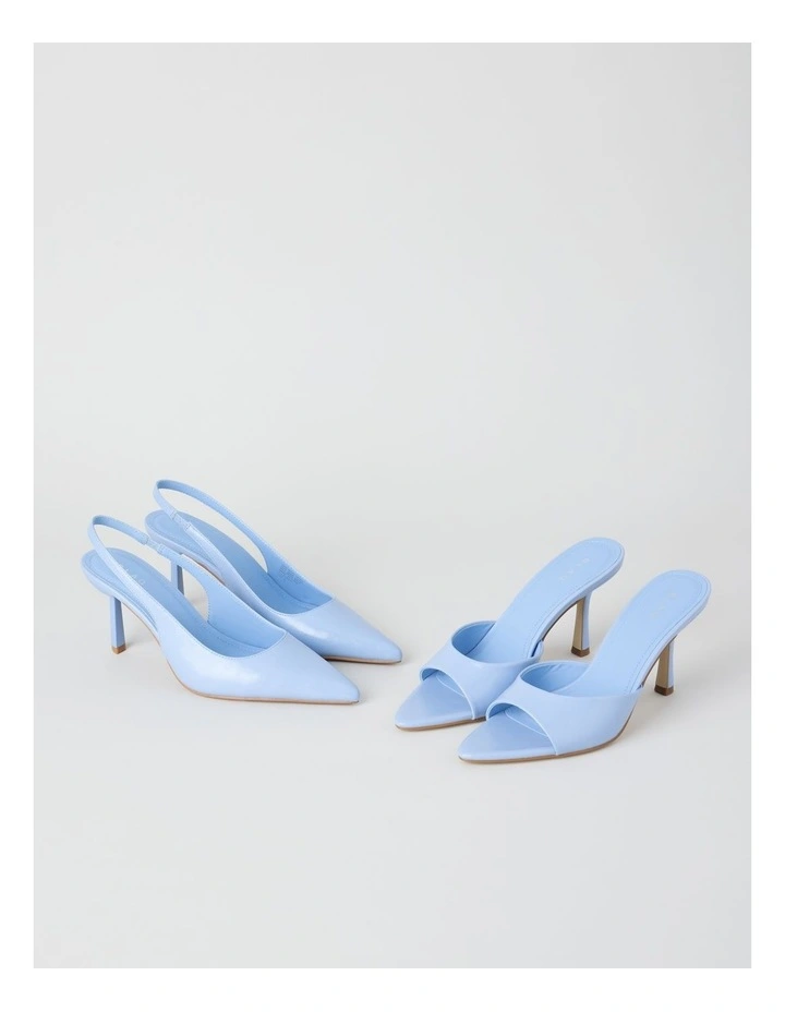 Breanna Heeled Shoes in Blue image 7