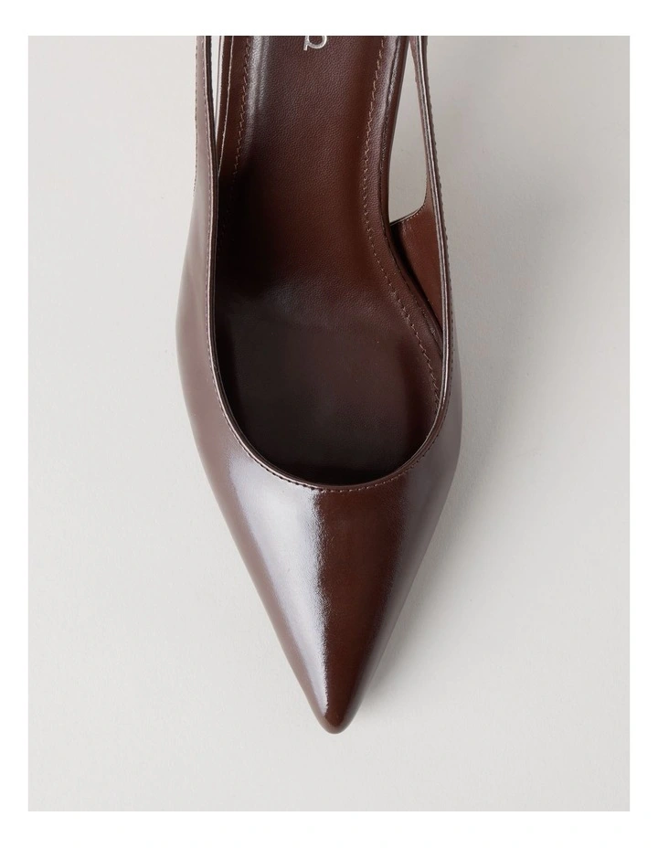 Breanna Heeled Shoes in Choc Glaze image 6