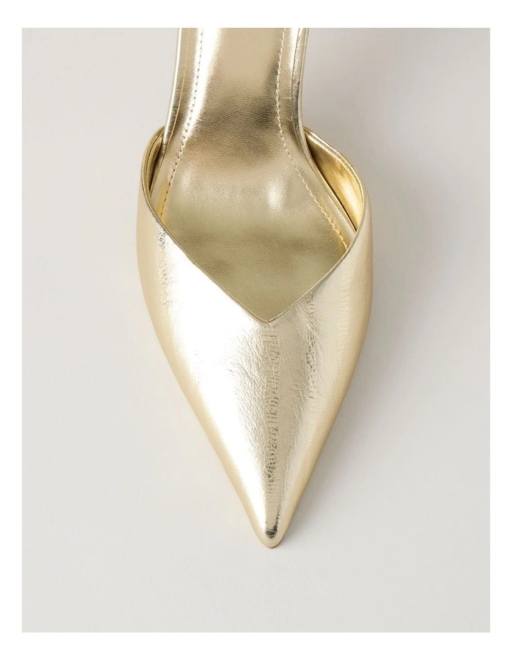 Mila Heeled Shoes in Gold image 11
