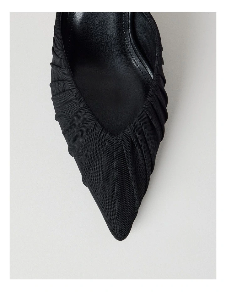 Aurora Heeled Shoes in Black image 6