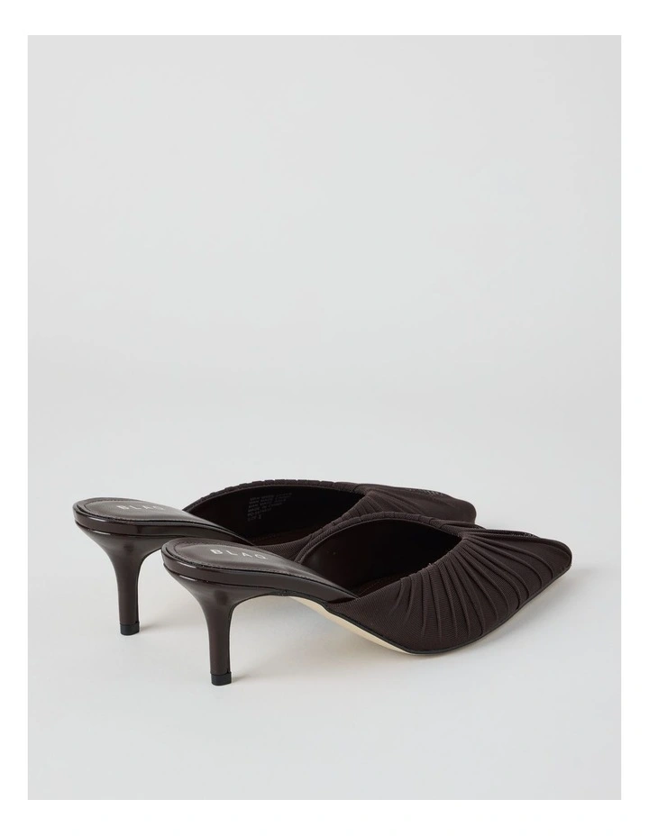 Aurora Heeled Shoes in Chocolate image 4