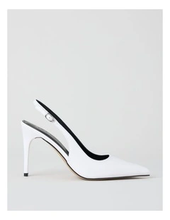 Tara Heeled Shoes in White