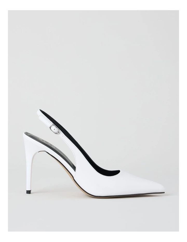 Tara Heeled Shoes in White image 1