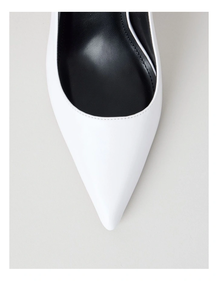 Tara Heeled Shoes in White image 6