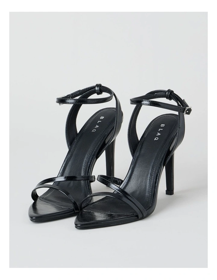 Kylie Heeled Shoes in Black image 3