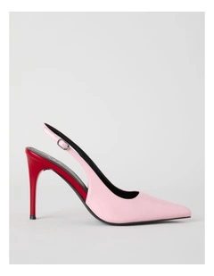 Tiana Heeled Shoes in Pink Combo