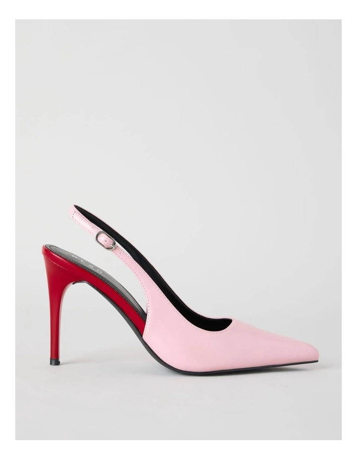 Tiana Heeled Shoes in Pink Combo image 1