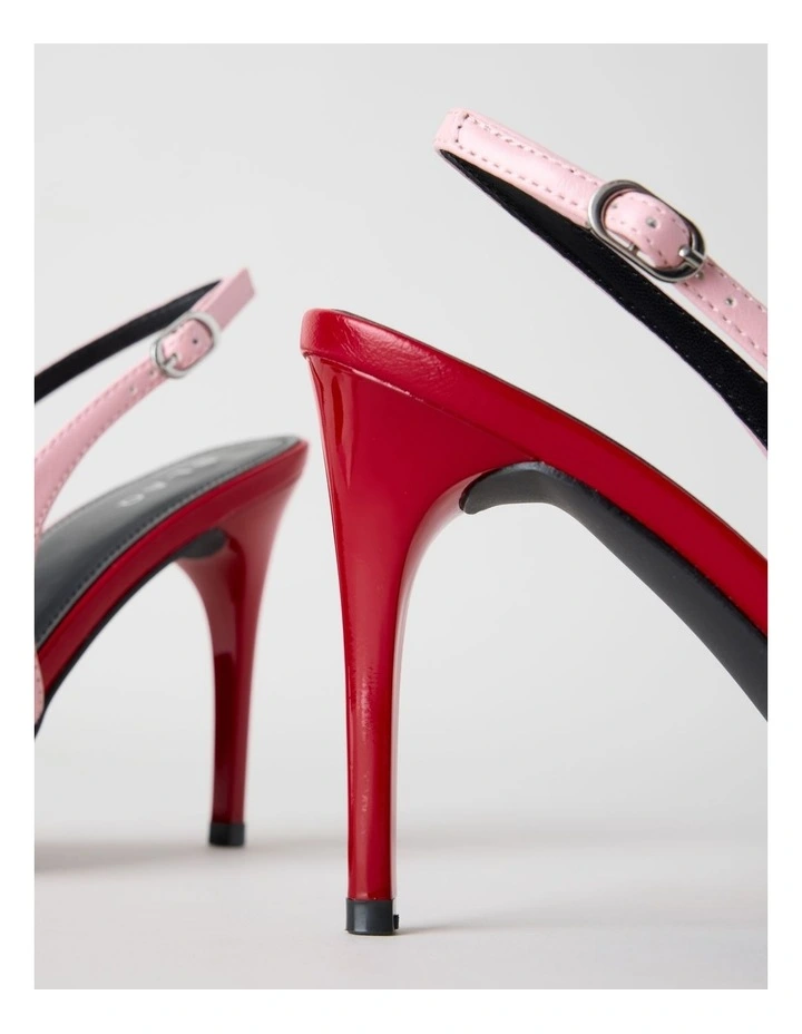 Tiana Heeled Shoes in Pink Combo image 4