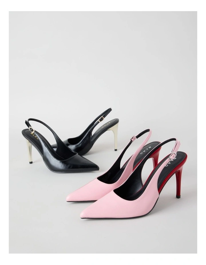 Tiana Heeled Shoes in Pink Combo image 7