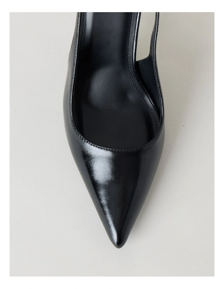 Tiana Heeled Shoes in Black/Gold Combo image 5