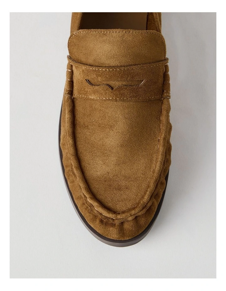 Grande Flat Shoes in Camel image 6