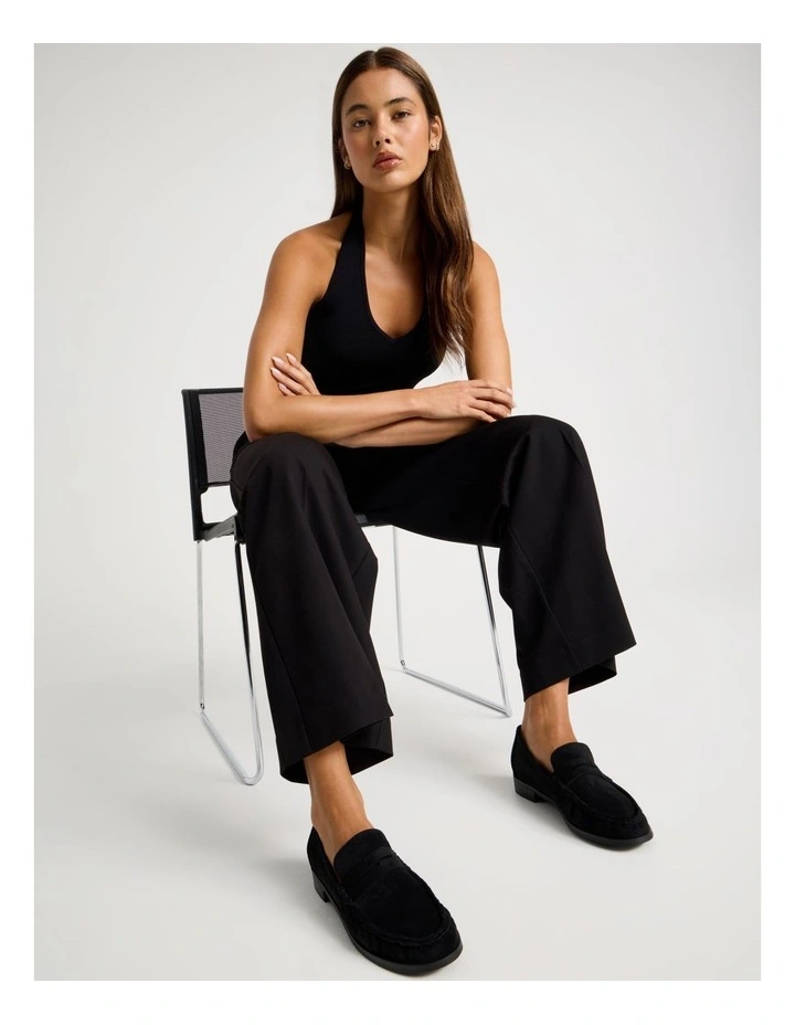 Grande Flat Shoes in Black image 2