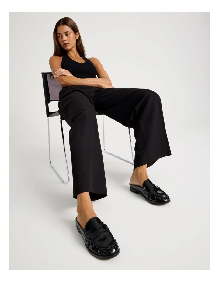 Allie Flat Shoes in Black image 2