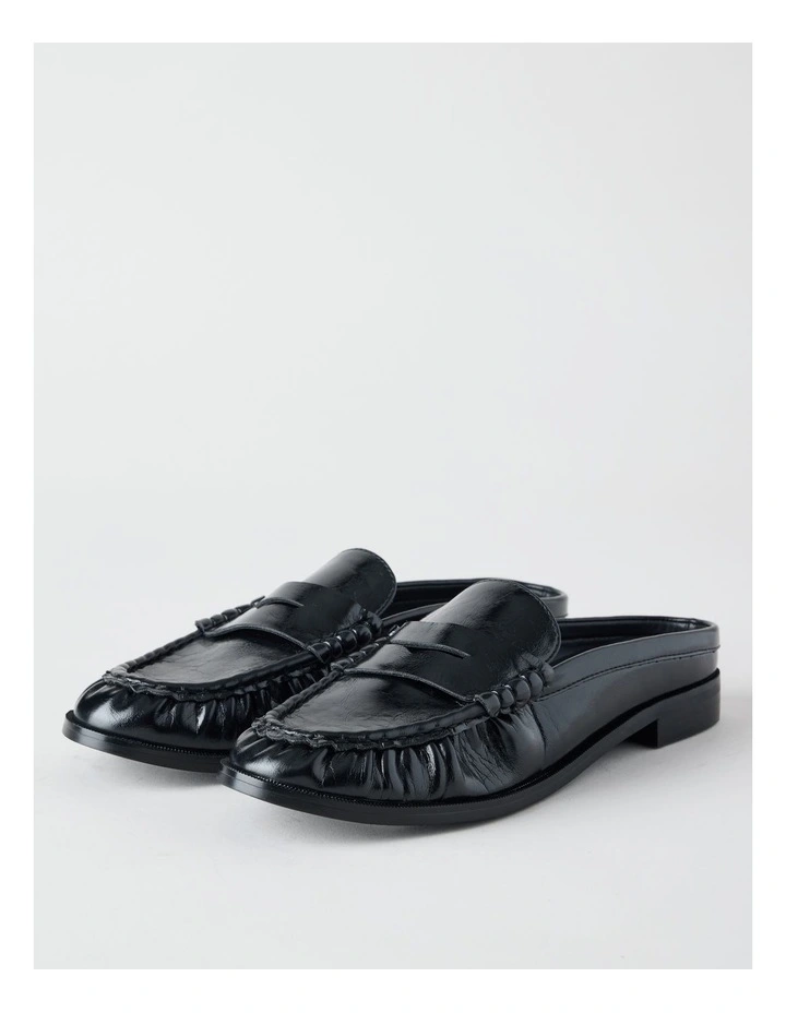 Allie Flat Shoes in Black image 3