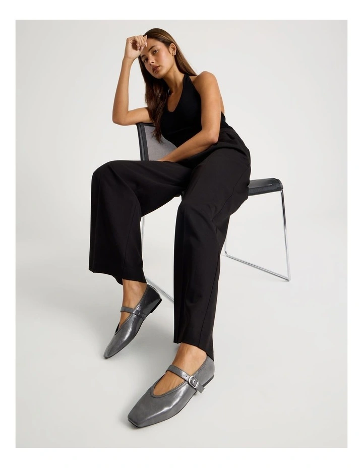 Lana Flat Shoes in Charcoal image 2