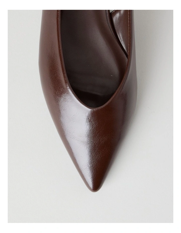 Sheradyn Flat Shoes in Chocolate Glaze image 5
