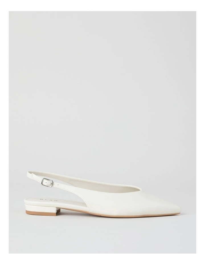 Sheradyn Flat Shoes in Ivory Glaze image 1
