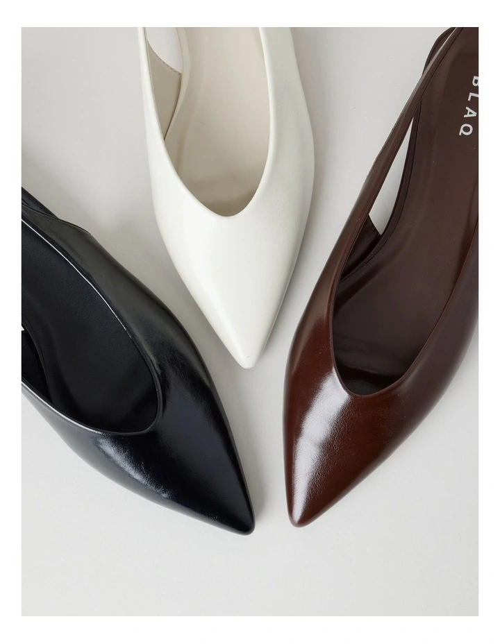 Sheradyn Flat Shoes in Ivory Glaze image 6