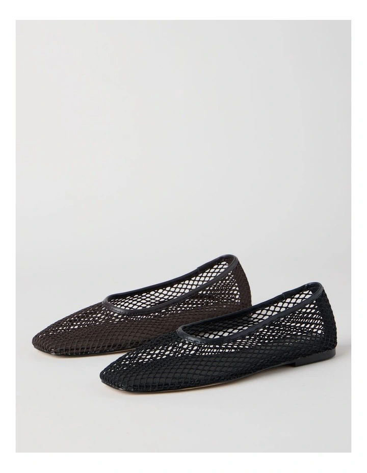 Willow Flat Shoes in Black image 6