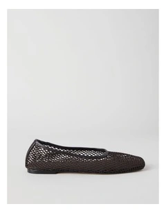 Willow Flat Shoes in Chocolate