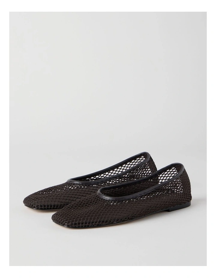 Willow Flat Shoes in Chocolate image 3