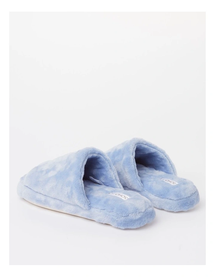 Heart Slipper in Baby Blue image 3