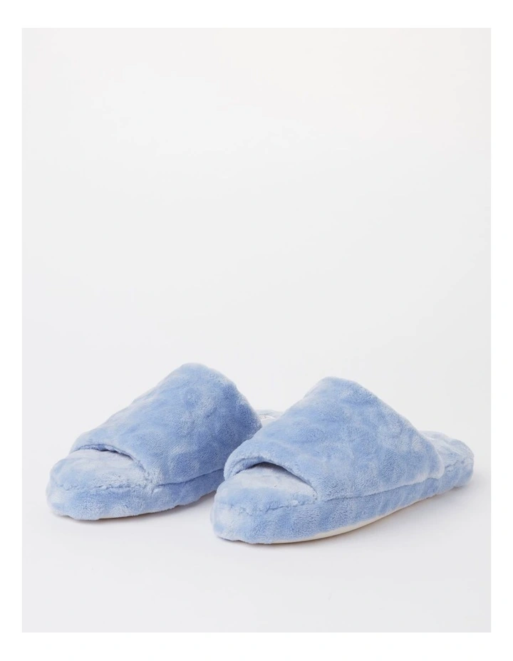 Heart Slipper in Baby Blue image 4