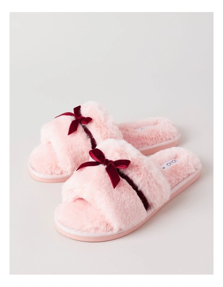 Noelle Slipper in Pink image 2