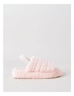 Summer Slipper in Soft Pink