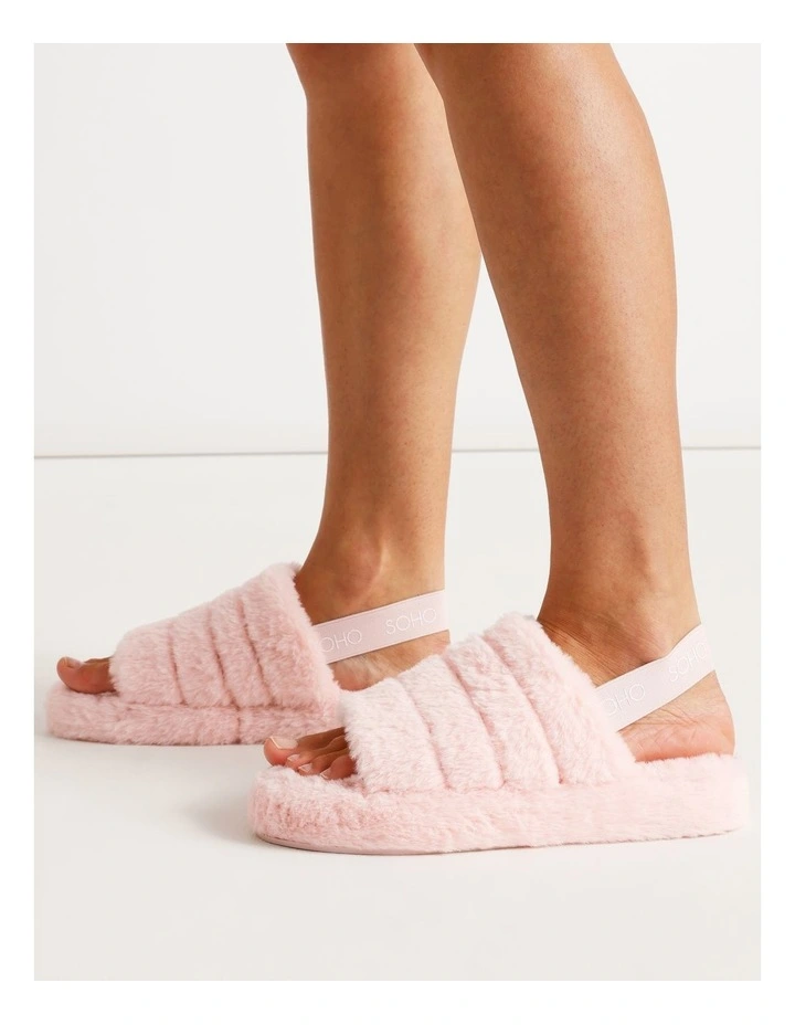 Summer Slipper in Soft Pink image 2