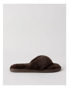Breeze Slipper in Chocolate