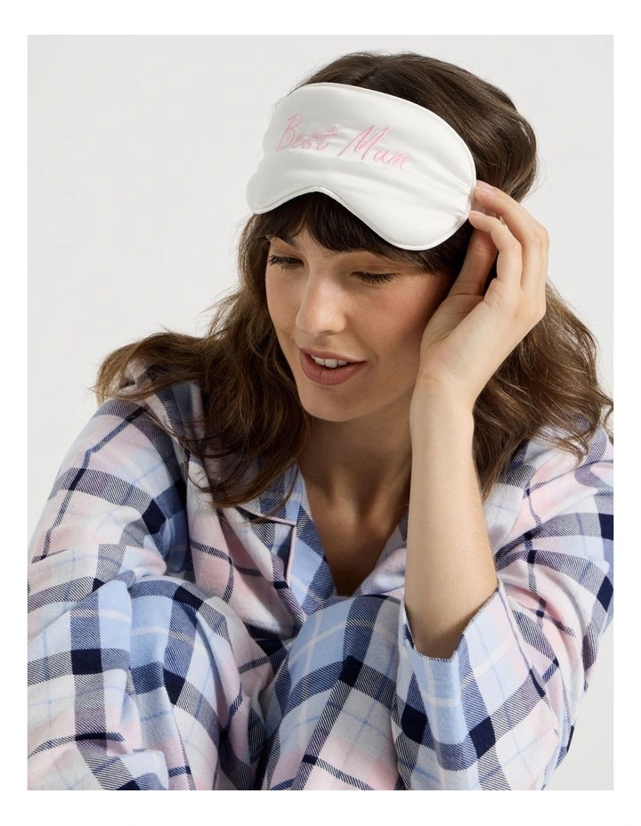 Best Mum Gift Box with Slipper & Eye Mask in Pink image 4