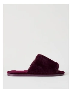 Miley Slipper in Plum