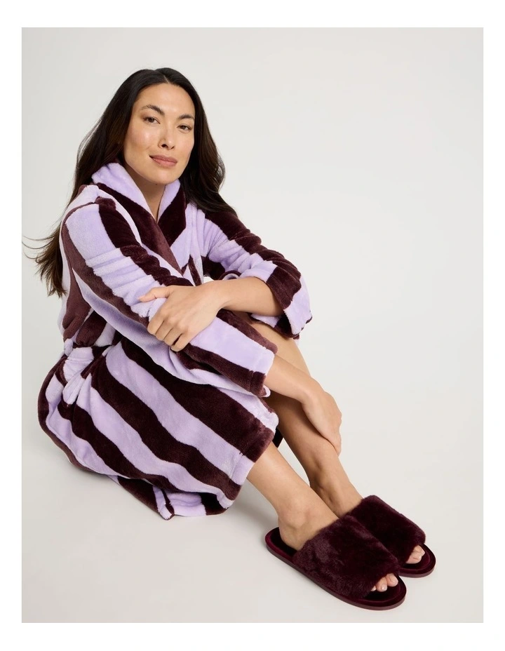 Miley Slipper in Plum image 2