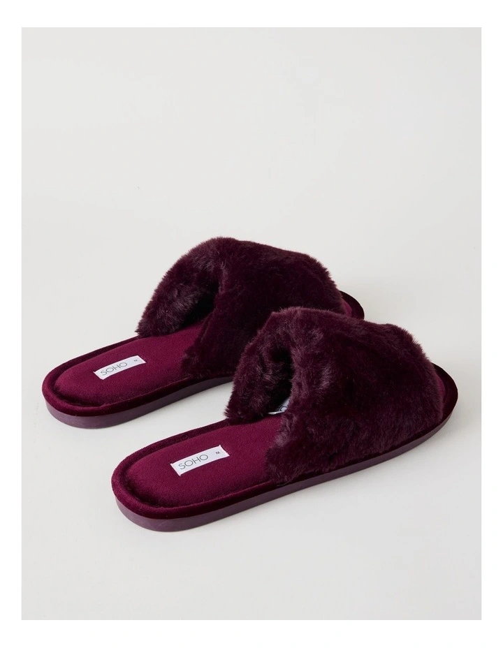 Miley Slipper in Plum image 5