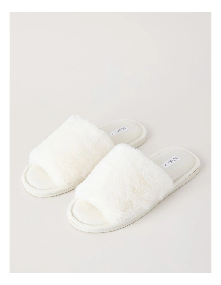 Miley Slipper in Cream image 2