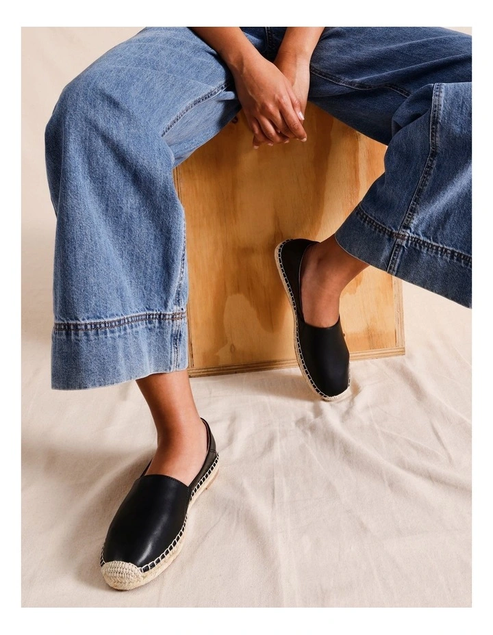 Carla Espadrille in Black image 4