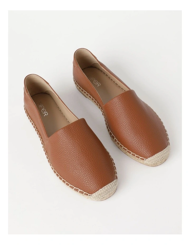 Caity Espadrille in Tan image 5