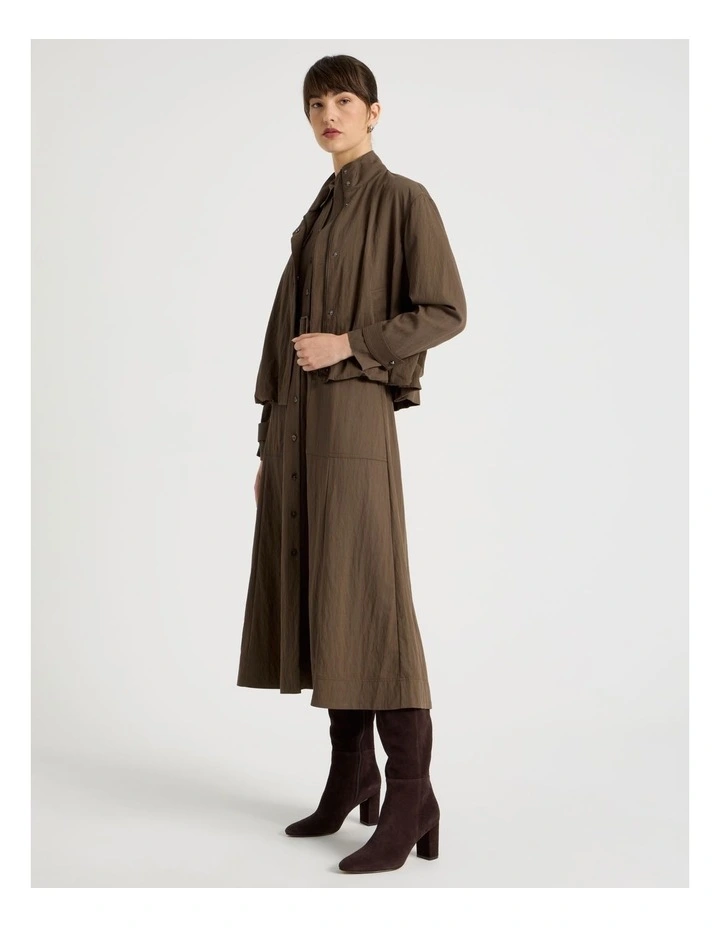 Robyn Boot in Chocolate Suede image 4