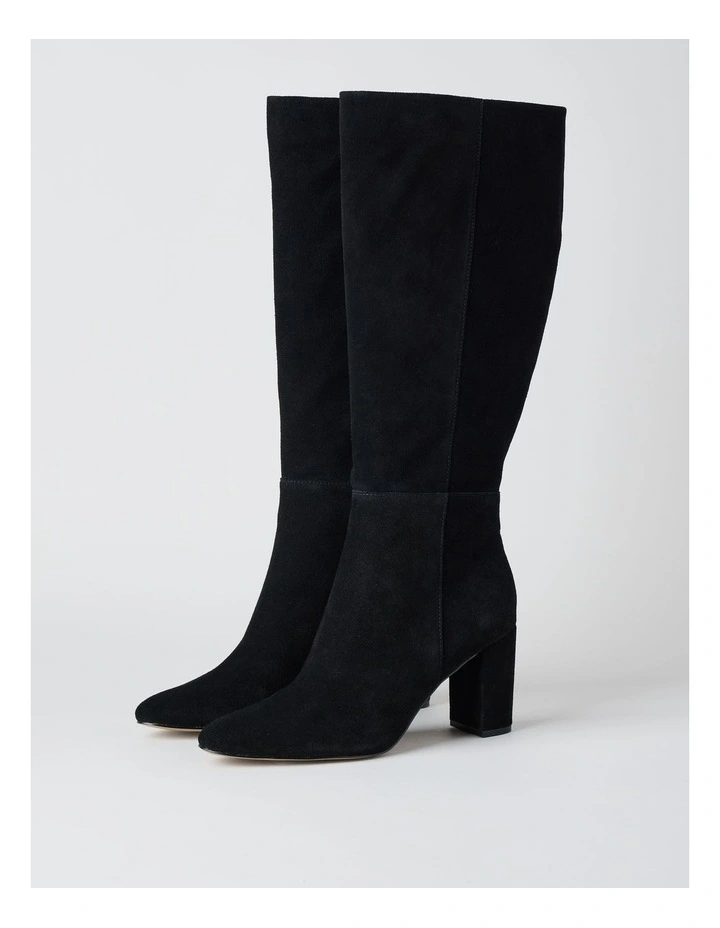 Robyn Boot in Black Suede image 5