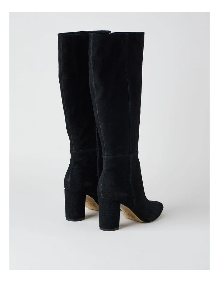 Robyn Boot in Black Suede image 6